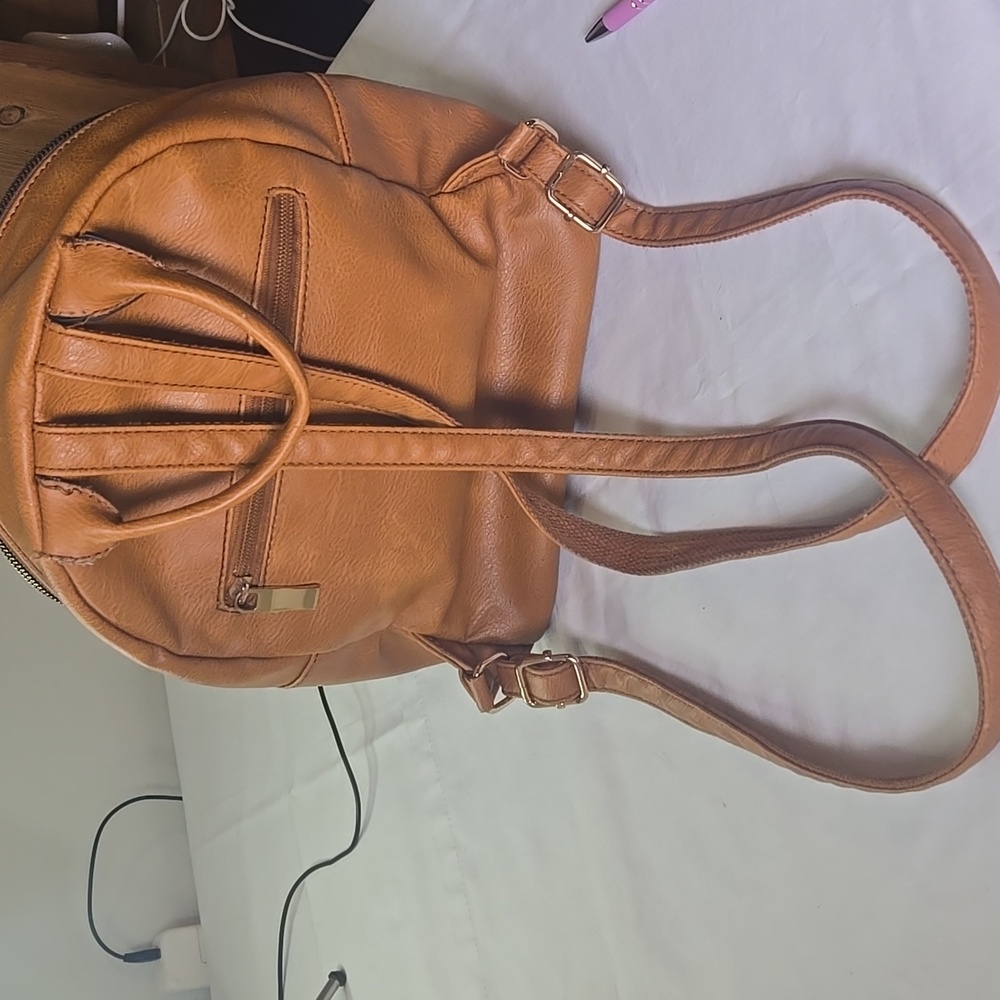 Tan  Backpack - Picture 2 of 10